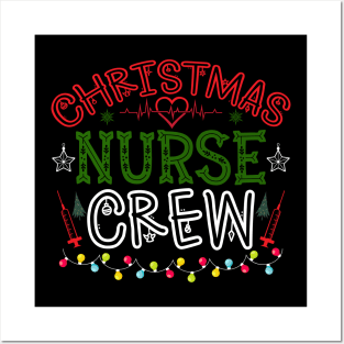 Christmas Nurse Crew Posters and Art